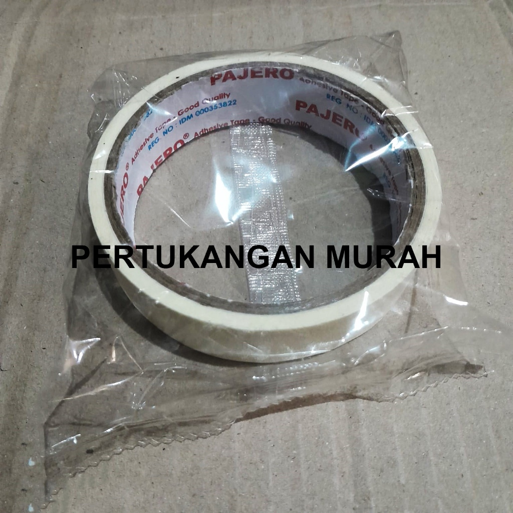 

Isolasi Kertas 1" x 9 Yard Pajero / Masking Tape 2 " x 9 Y Pajero