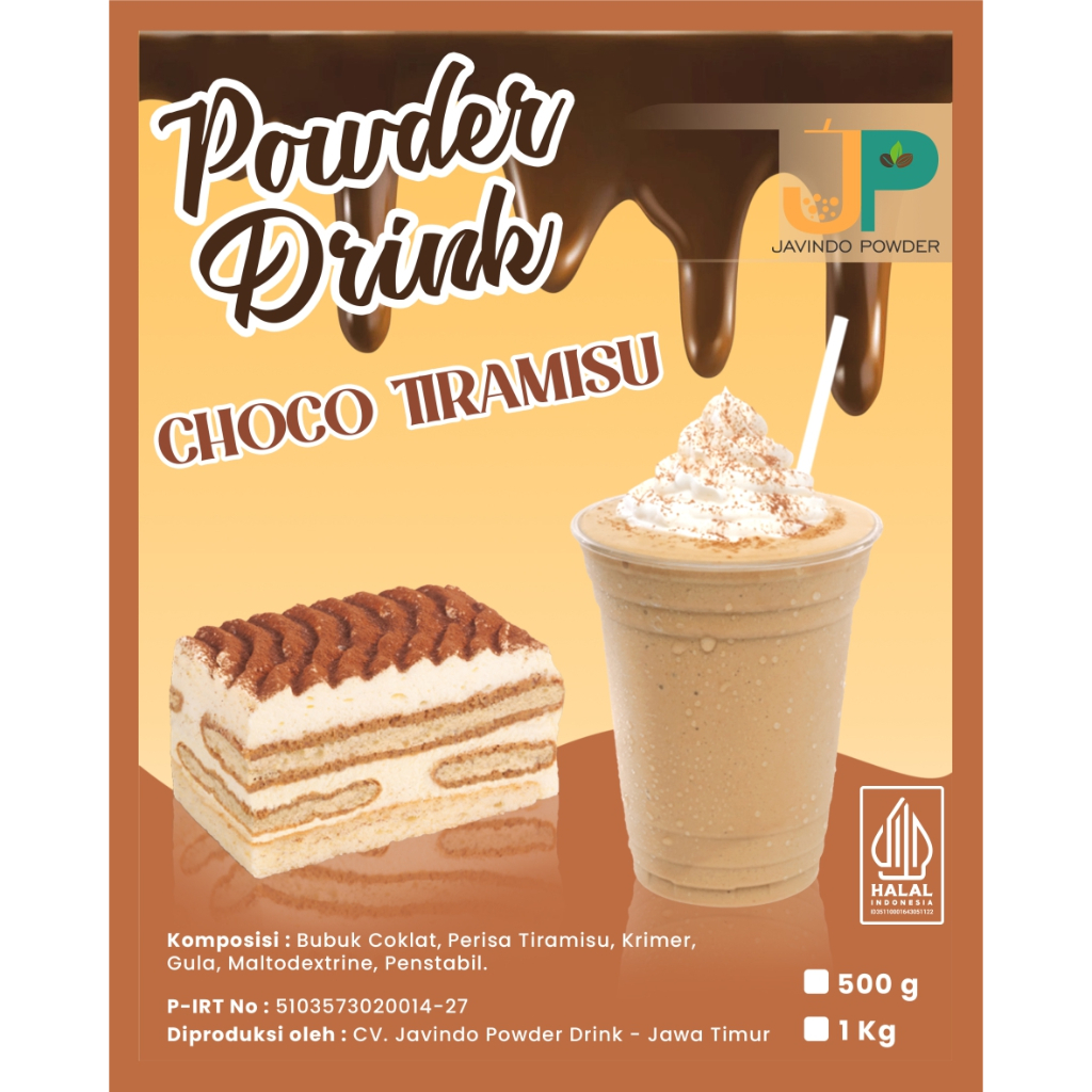 

Bubuk Minuman Choco Tiramisu