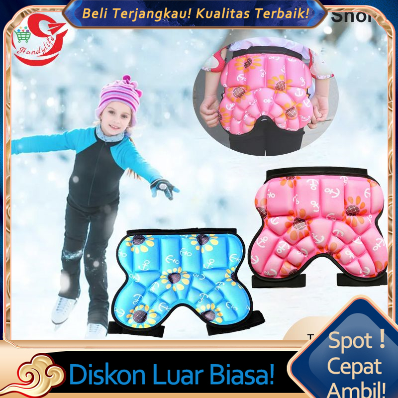 Roller Skating Hip Protection Cushion/Celana Pendek Pelindung Pantat Anak/Celana Anti