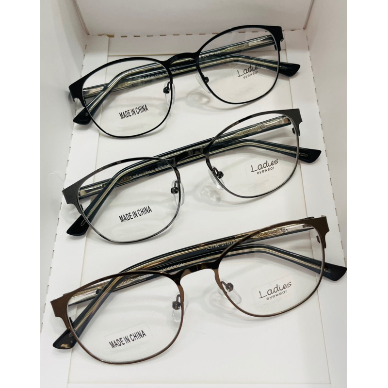 Frame Kacamata Italy design Kacamata oval bulat bisa ganti lensa