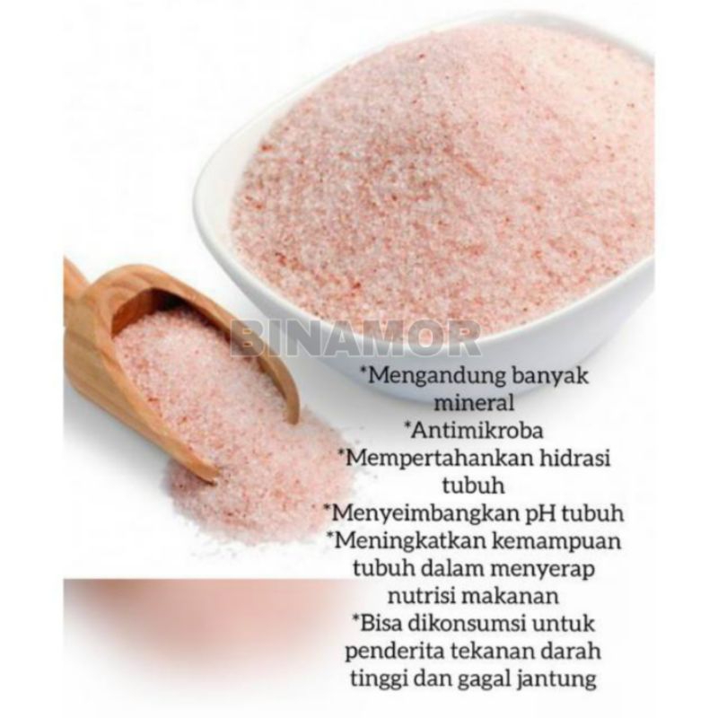 

Garam Himalaya Pink Salt - Dark Red Sald