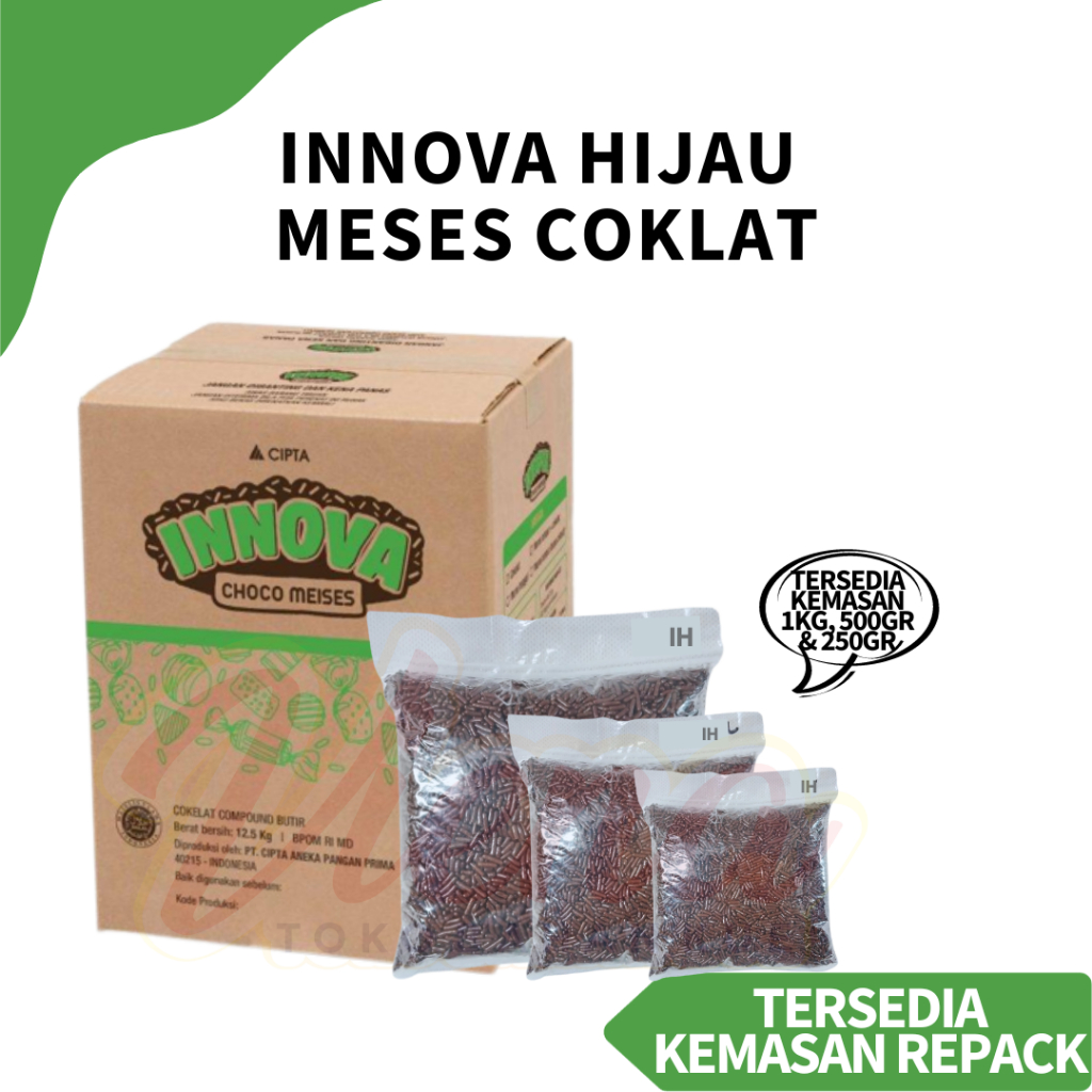 

Innova Hijau Meses Coklat REPACK 1kg