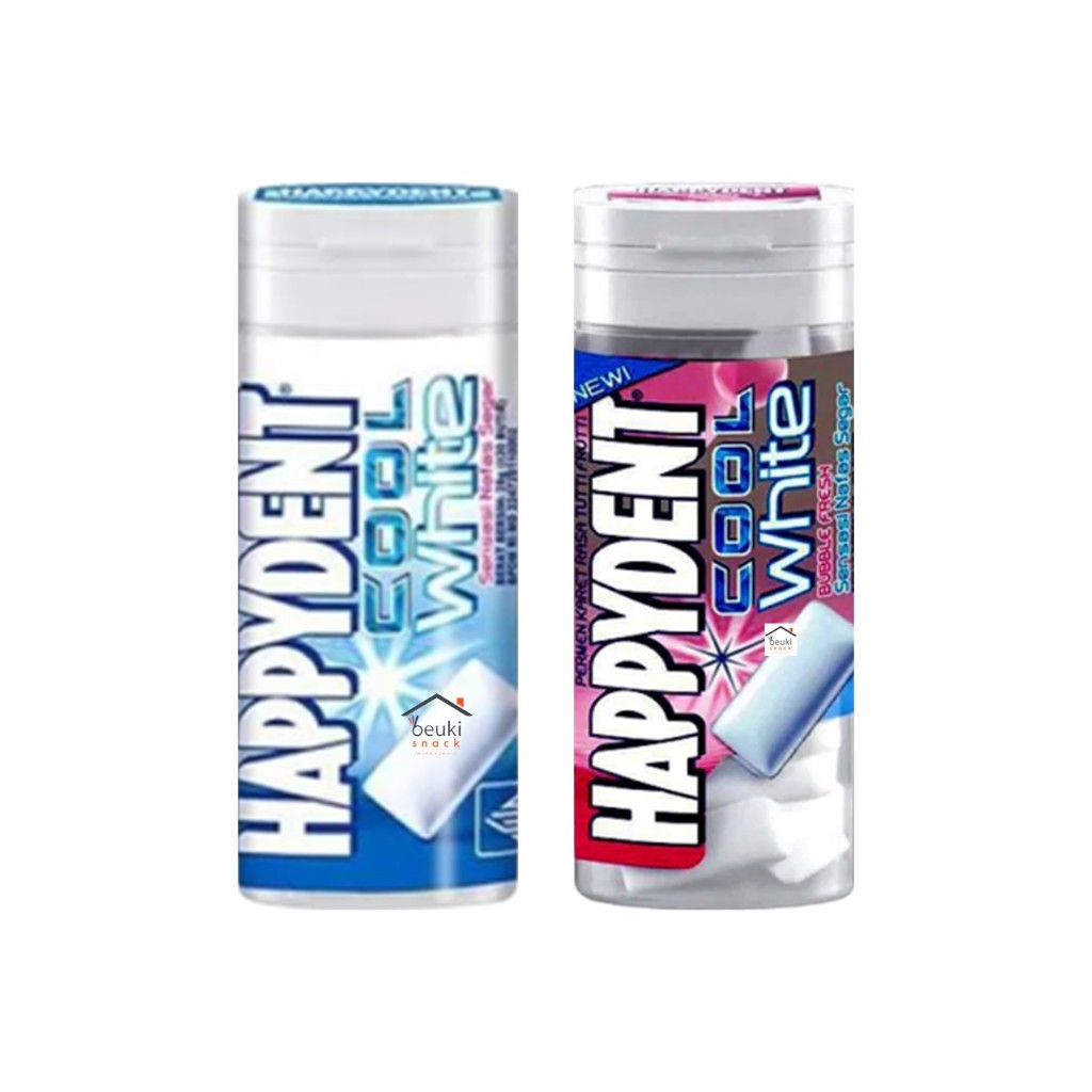 

Happydent Cool White Berbagai Varian Pilih Rasa