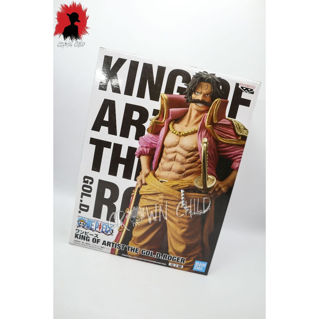 KOA KING OF ARTIST GOL D ROGER (MISB ASVER) One Piece Figure Original