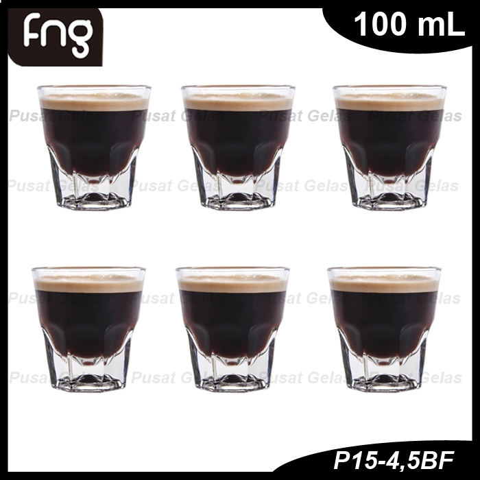 1 SET 6 PCS Gelas Espresso/Gelas Kaca Espresso/Gelas Kaca/Gelas Indah