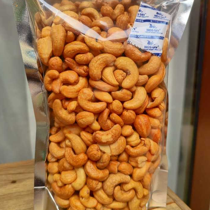 

Cemilan Kacang Mede Panggang Super Matang Mete Original Rasa Asli Mede
