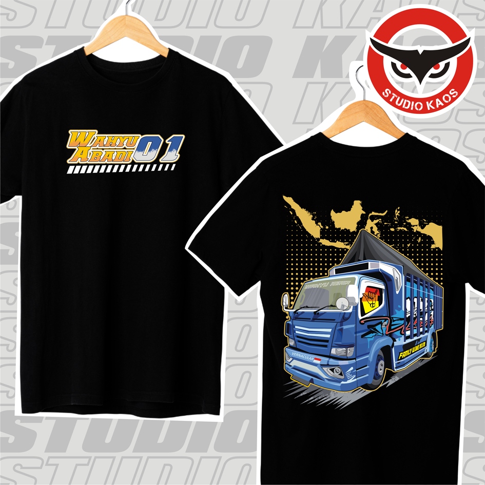 (free sticker)KAOS WAHYU ABADI COTTON COMBED 24S