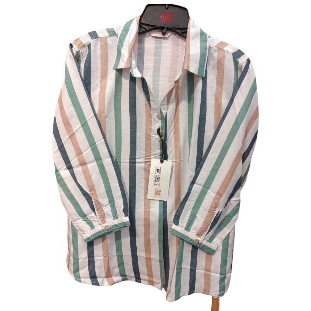 ATASAN BAJU KEMEJA WANITA LENGAN PANJANG RILLEY