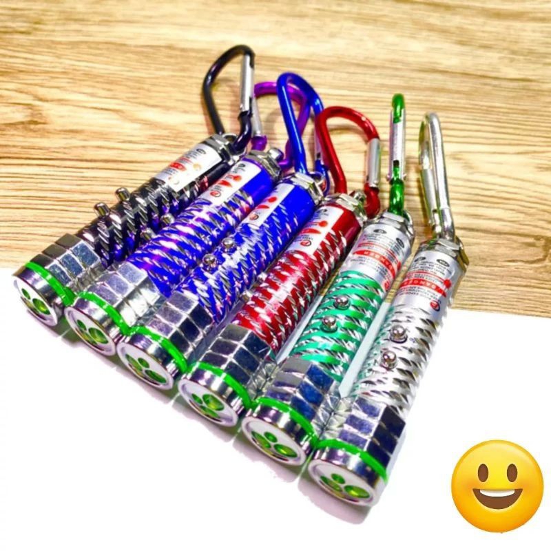 Mainan laser / senter mini / mainan gantungan lampu