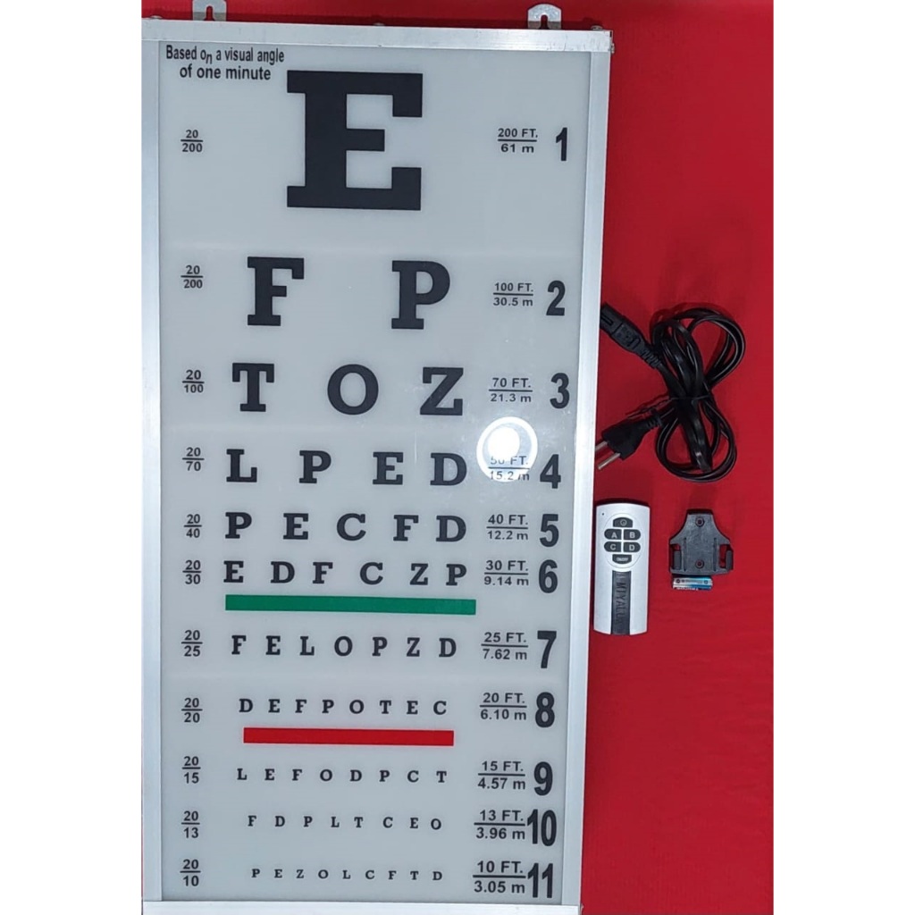 Harga Snellen Chart Electric Terbaru Apr 2026 | BigGo Indonesia