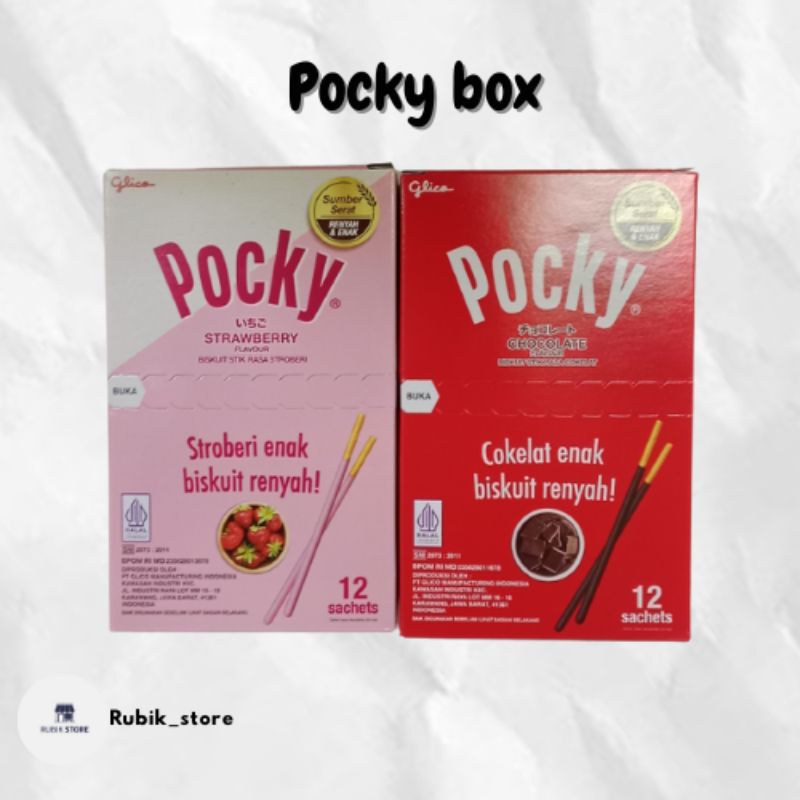 

WAFER POCKY 1BOX ISI 12PCS