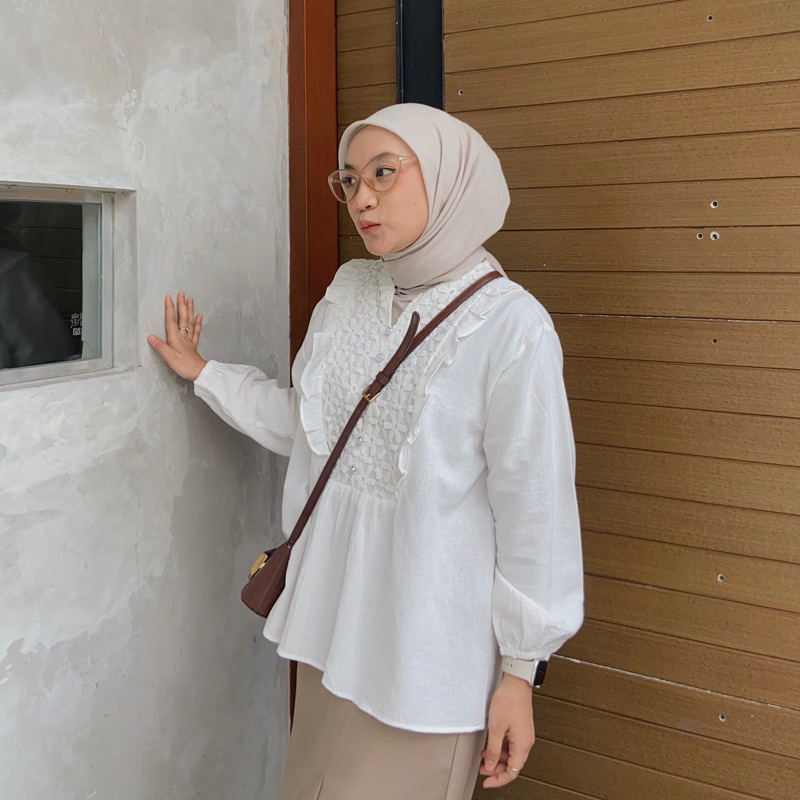 Lily Blouse // Atasan Wanita [ bibbi ]