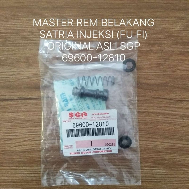 MASTER REM BELAKANG FU FI SATRIA INJEKSI ORIGINAL ASLI SGP