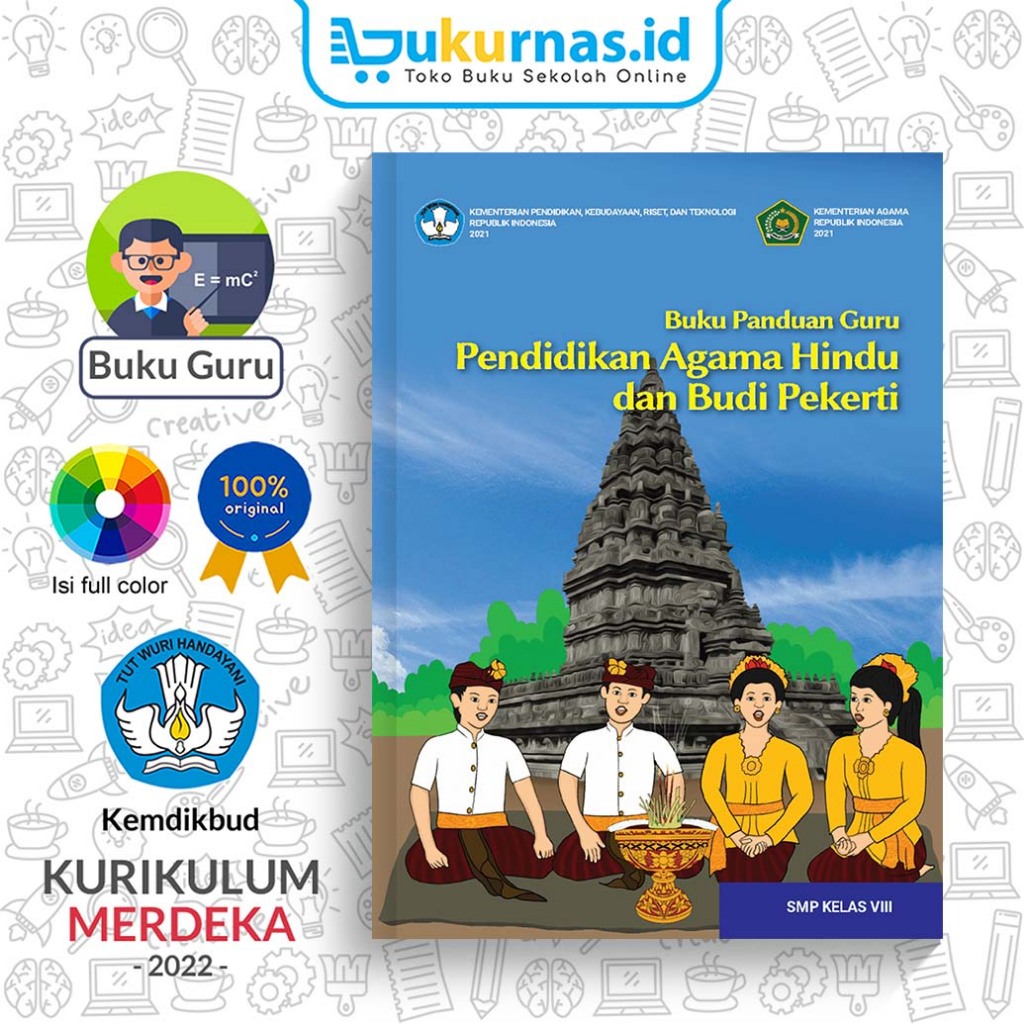 Buku Panduan Guru Pendidikan Agama Hindu SMP Kelas 8 Kurikulum Merdeka Kurmer