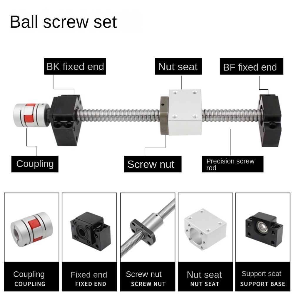 BK12 BF12 End Support Ballscrew/BK BF 12 Dudukan Pendukung Sekrup Holder Shaft Premium Terbaik