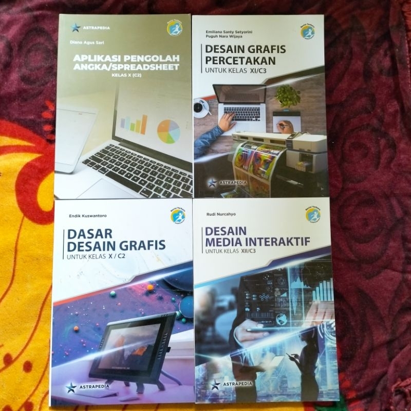 ORIGINAL BUKU APLIKASI PENGOLAHAN ANGKA SPREADSHEET DESAIN GRAFIS PERCETAKAN DASAR DESAIN GRAFIS DES