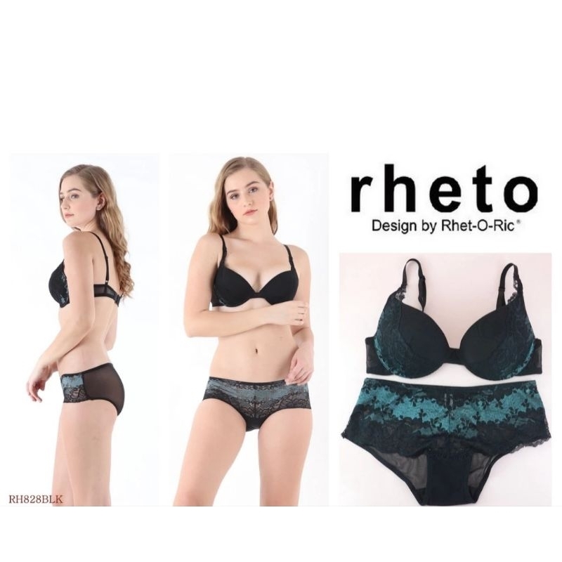 Lace Wire Bra branded Rheto(Rhet-o-Ric)(baru)