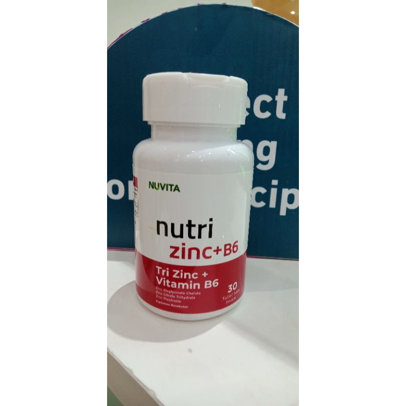 Nuvita Tri Zinc + Vitamin B6 (30)