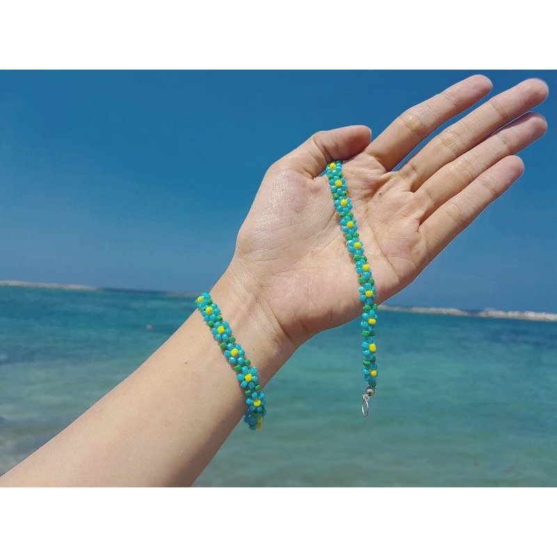 Forget Me Not Bracelet - Gelang Bunga Forget Me Not
