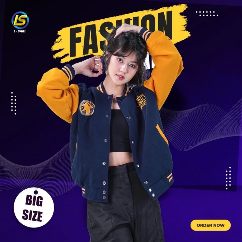 Jaket Varsity Onic Esport Terbaru 2023 Mpl Season 11 Big Size S M L XL XXL 3XL