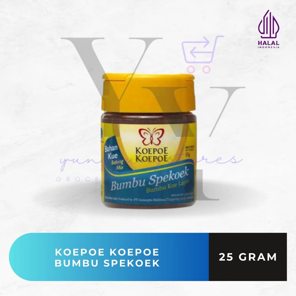 

Koepoe Koepoe Bumbu Spekoek / Kue Lapis 25 gram