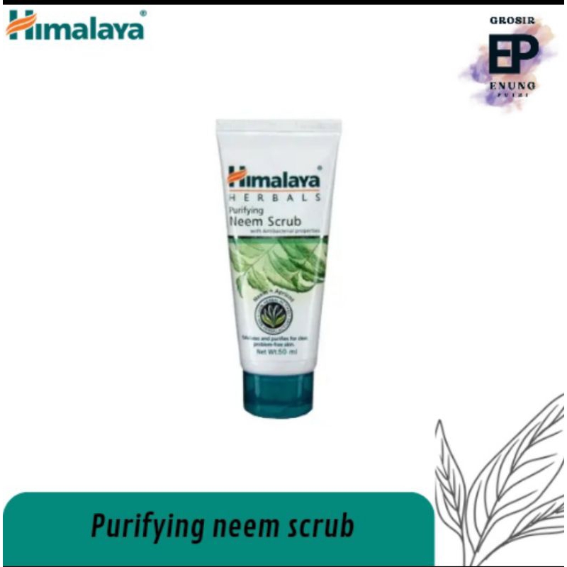 HIMALAYA PURIFYING NEEM SCRUB 50 ML || SCRUB WAJAH