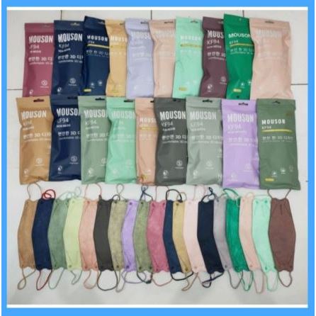 Masker Kf94 Mouson / Onecare 4 Ply Isi 10 Pcs Semarang