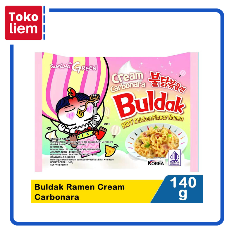 

Samyang Buldak Ramen Cream Carbonara 140G