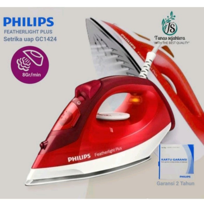 PHILIPS SETRIKA  STEAM IRON FEATHERLIGHT PLUS