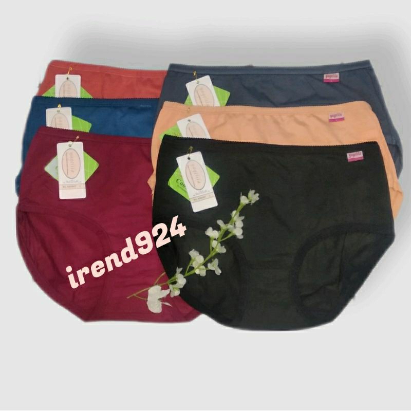 (6pcs)Celana Dalam Wanita Yagelila original/Cd cewek cool max
