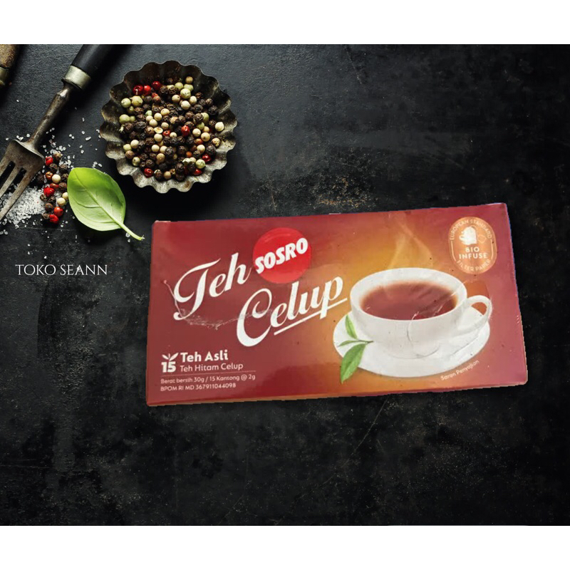 

Teh celup Sosro isi 15 pcs