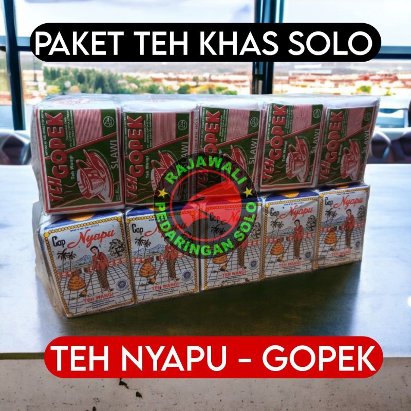 

PAKET TEH RACIKAN KHAS SOLO TEH NYAPU GOPEK TEH JUMBO TEH SOLO