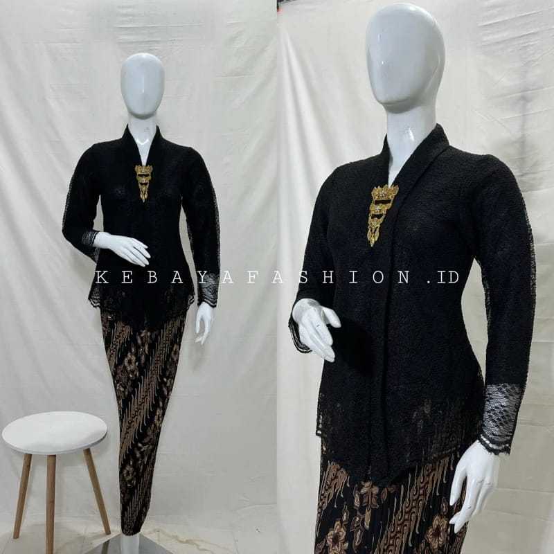 Kebaya (COD) Kebaya Kartini Modern ( FREE HIJAB )  Kebaya Modern  Kebaya Tunik  Setelan Kebaya Broka
