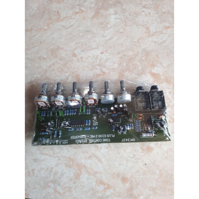 tune control stereo subwoofer+ mic echo