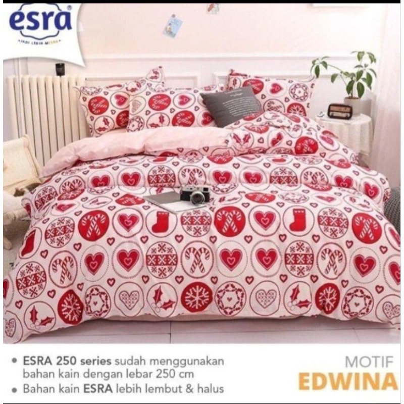 Sprei Katun Motif Christmas Natal
