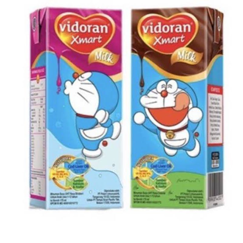 

Susu Vidoran UHT 175mlPaket Isi 4pcs Susu Vidoran Smart Susu Cair