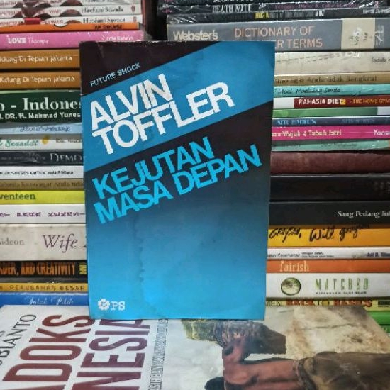 Buku Original ALVIN TOFFLER KEJUTAN MASA DEPAN FUTURE SHOCK Bekas