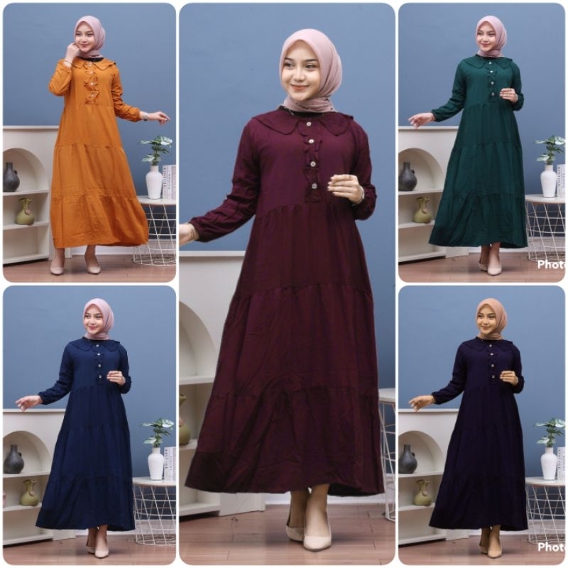 GAMIS RAYON POLOS KANCING NARNIA