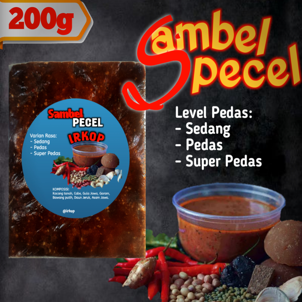 

Sambel Pecel 200g