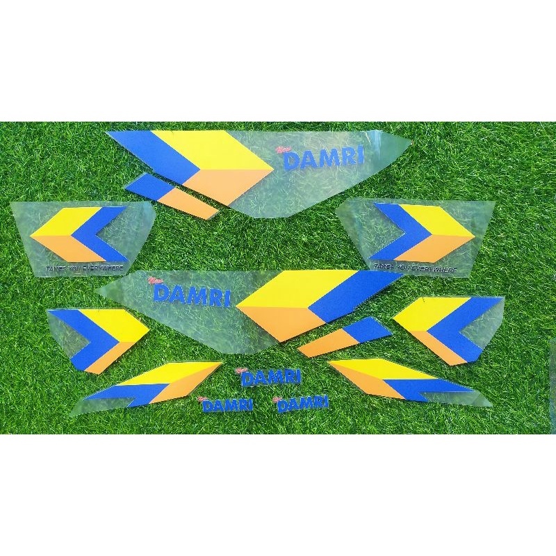 STRIPPING TRANSPARAN VARIO LED OLD 125 LIVERY BUS DAMRI