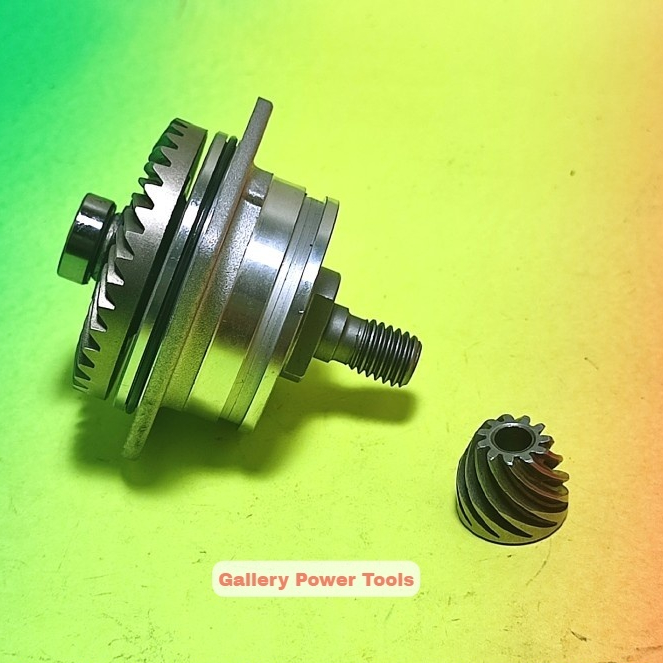 Gear Gigi Komplit Set Spindle Asli Gerinda 4" Makita 9553B 9553 B Ori