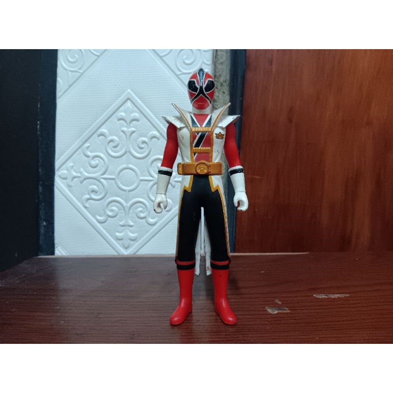 Action Figure Bandai Sentai Hero Serie/Samurai Sentai Shinkenger Super Shinkenger Red 07