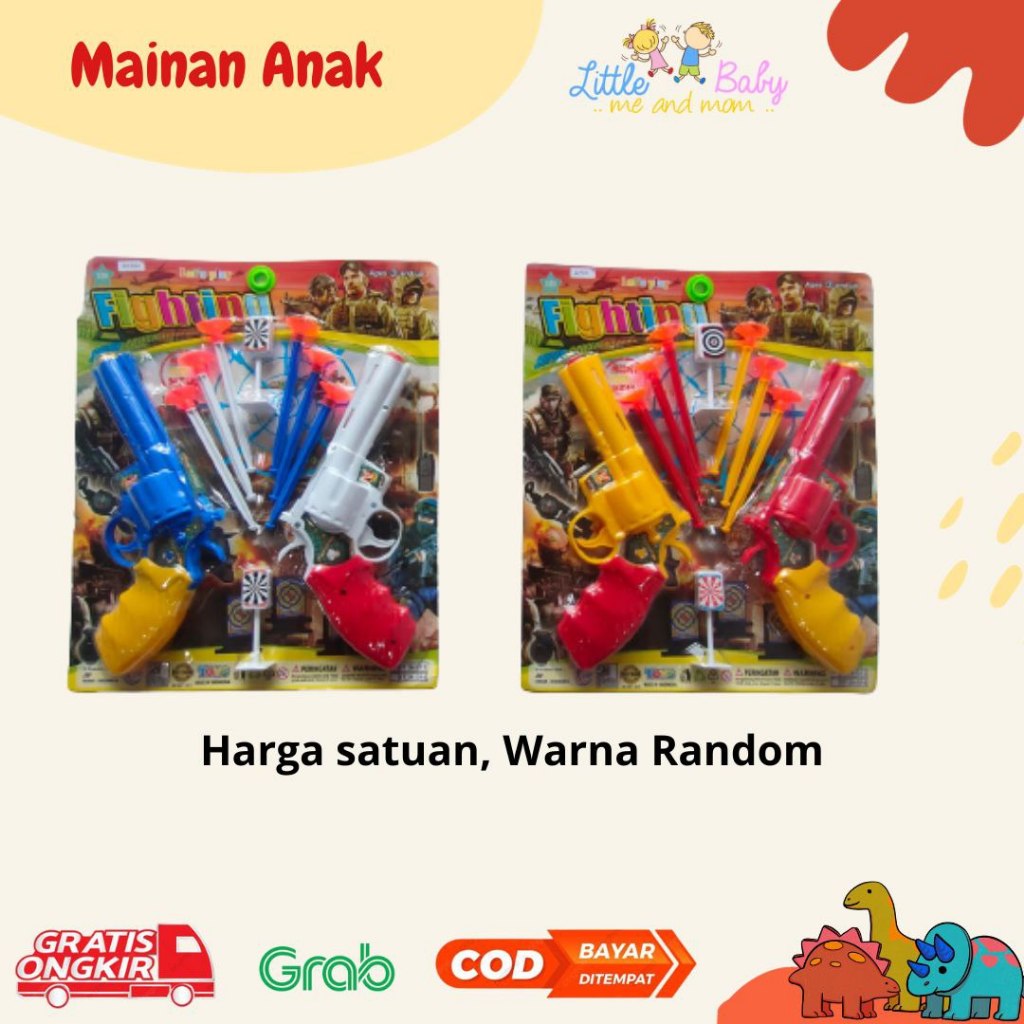 Mainan Anak Laki Laki Tembak Tembakan Pistol