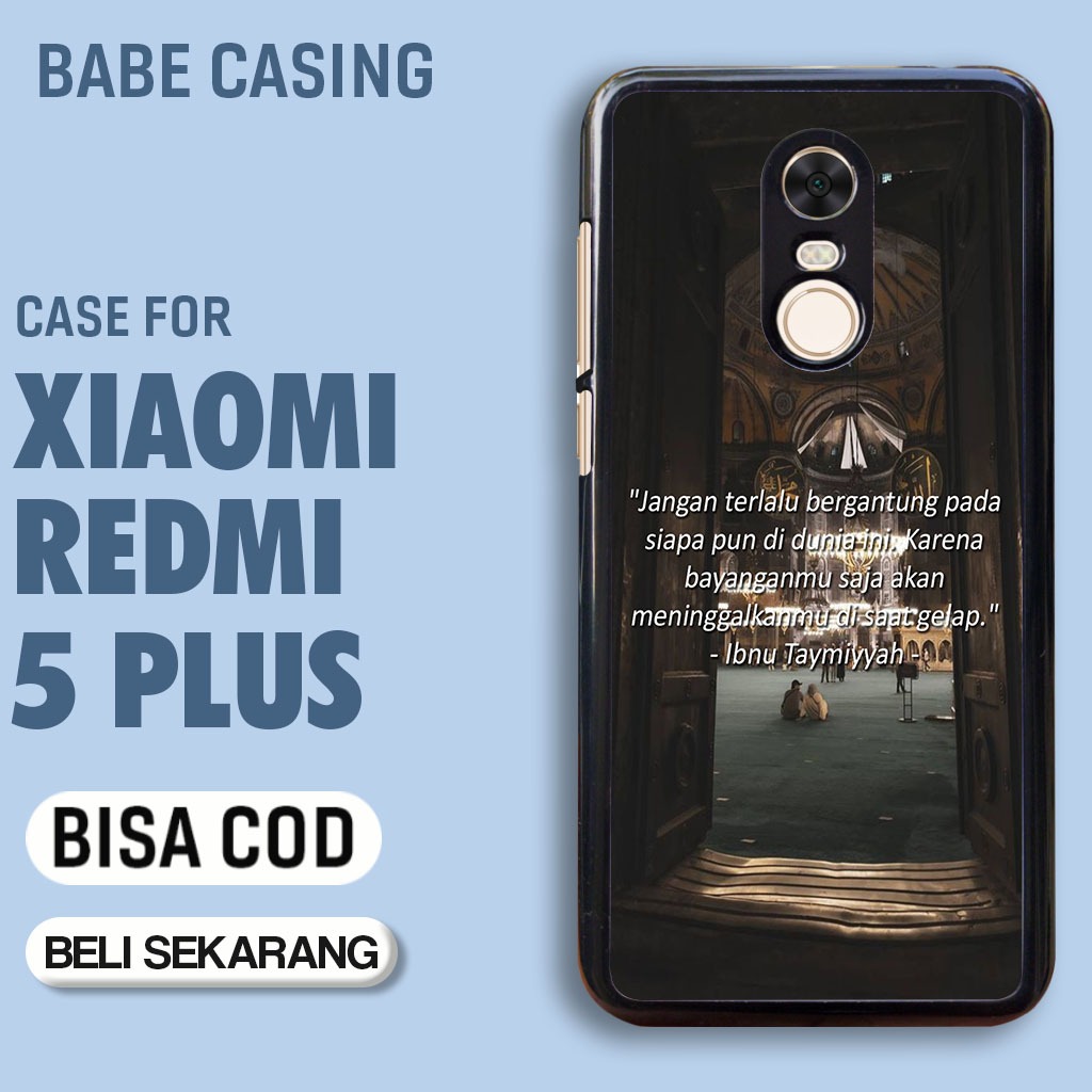 case hp xiaomi redmi 5 plus terbaru gambar aesthetic quotes kata kata streetwear keren lucu casing h