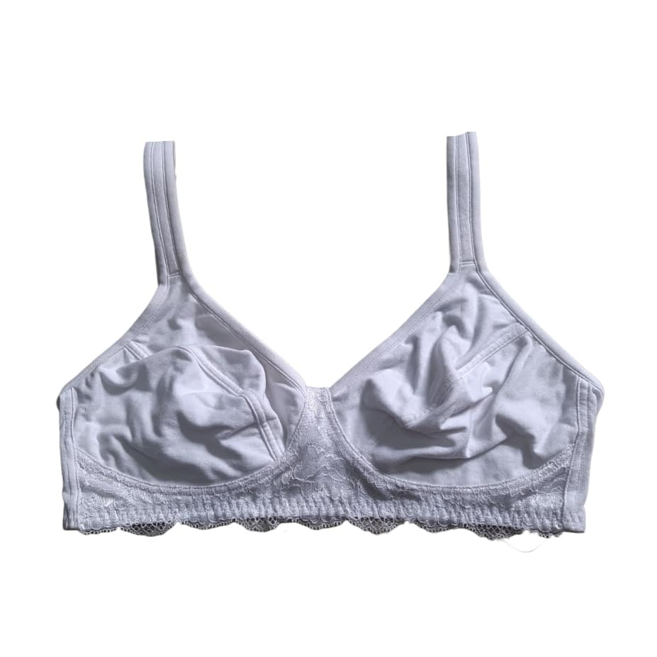 Bra DAMART nonpad nonwire white katun