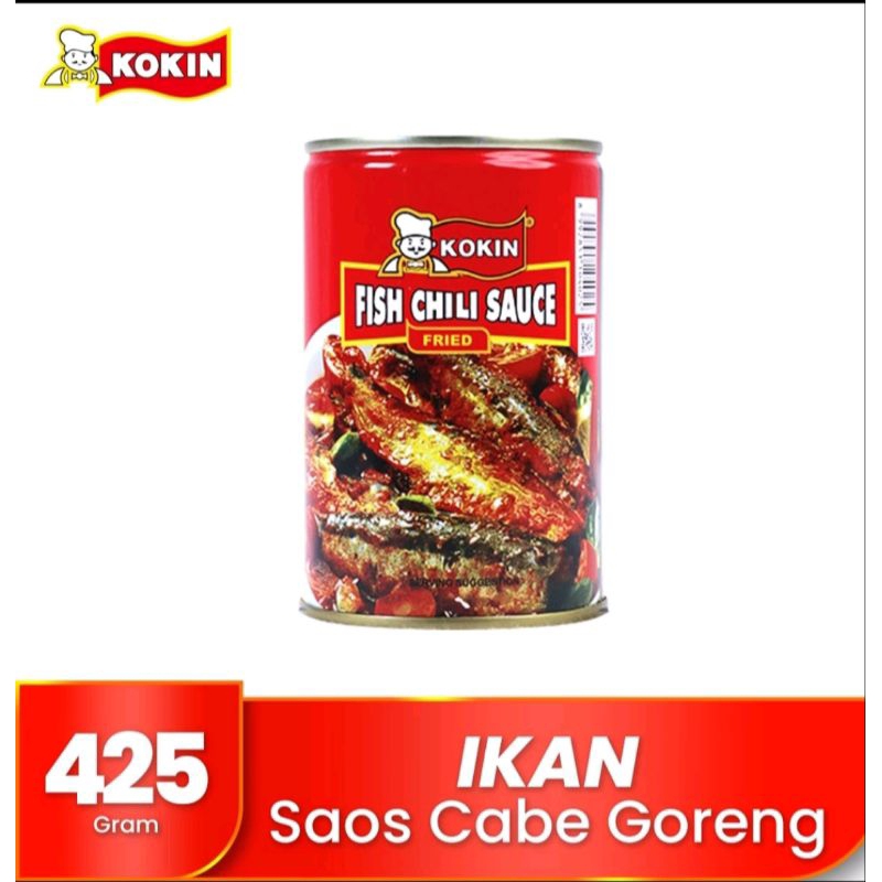 

Ikan Saus Cabe KOKIN 425 Gram