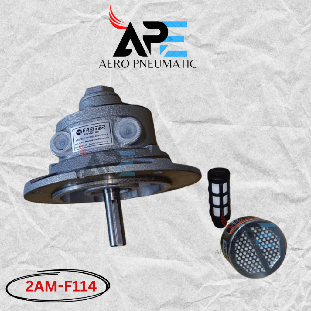 PISTON AIR MOTOR 2AM-F114.3 0.93HP NEMA FLANGE