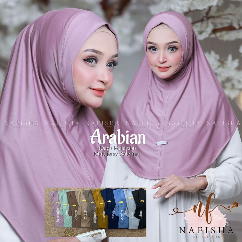 HIJAB INSTAN DAGU MALAYSIA JERSEY / HIJAB MALAYSIA