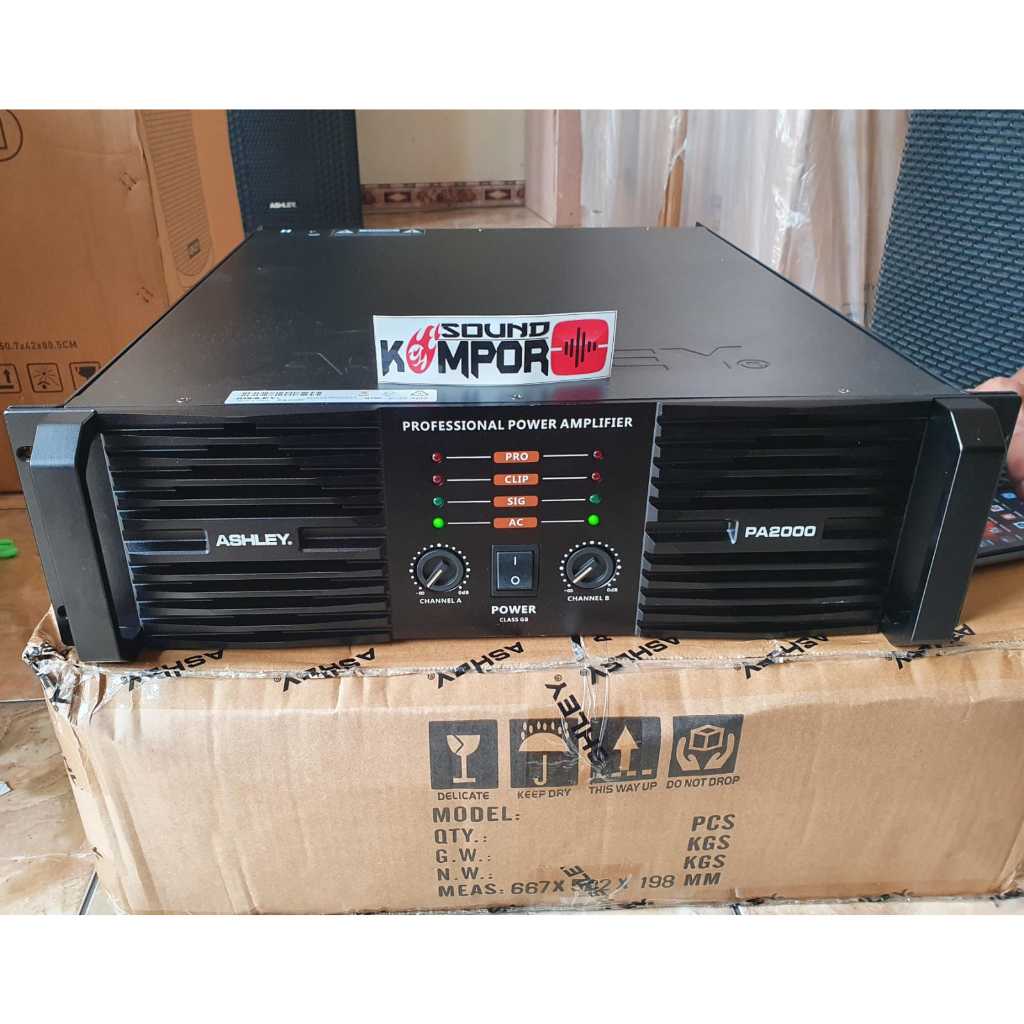 Power Ashley PA2000 Class GB Power Amplifier Ashley PA 2000 Original
