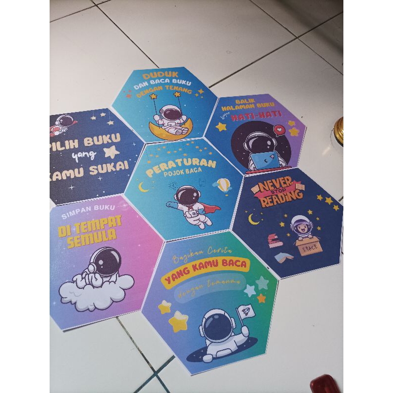 Hiasan Dinding Pojok Baca